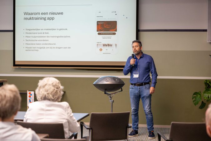 Reuktraining-app helpt bij trainen van reuk na reukverlies